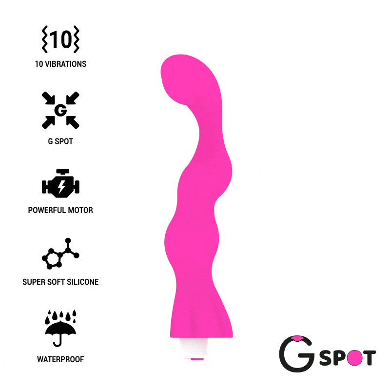 G-SPOT- GEORGE VIBRADOR GUM ROSA