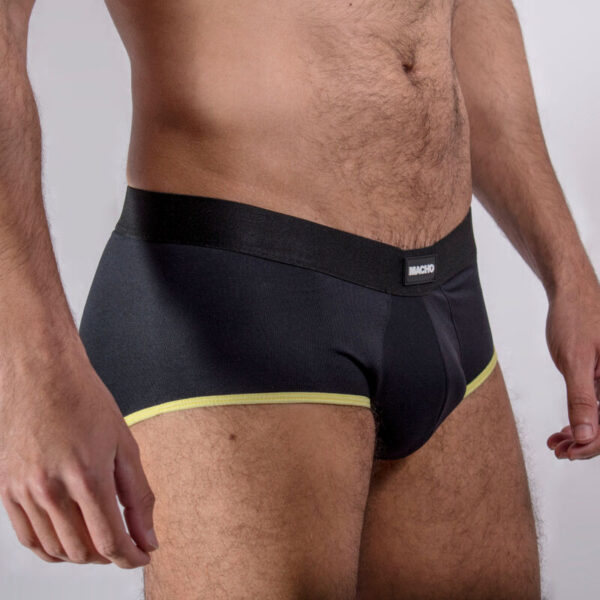 MACHO - MS24A CUECA BRIEF AMARELO ESCURO S - Image 2