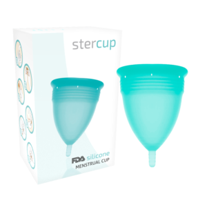 img_143897_48e794e2ec335496e4c8f2b8681400fd_1 COPA MENSTRUAL STERCUP TAMANHO L AQUAMARINE COR FDA SILICONE