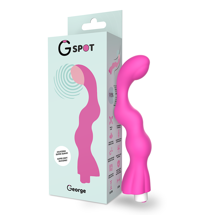 G-SPOT- GEORGE VIBRADOR GUM ROSA - Image 3