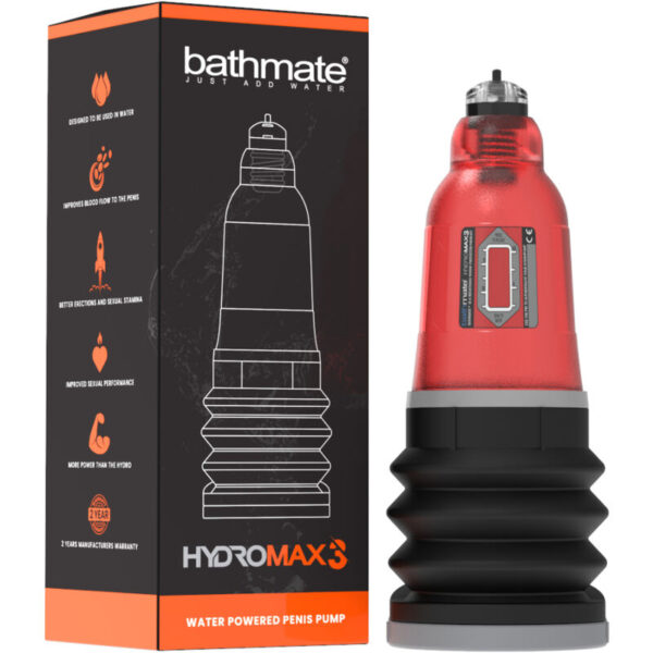BATHMATE - HYDROMAX 3 VERMELHO - Image 5