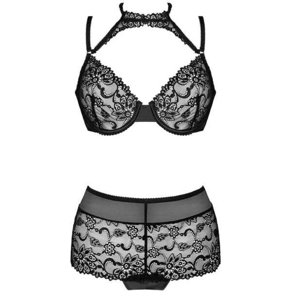 LIVCO CORSETTI FASHION - COLEO LINERA FOR THE SENSES BRA + CALA PRETA - Image 3
