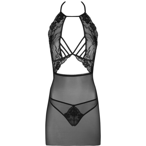LIVCO CORSETTI FASHION - CAMISA MALVIAMI LC 90625 + CALCINHA PRETA - Image 3