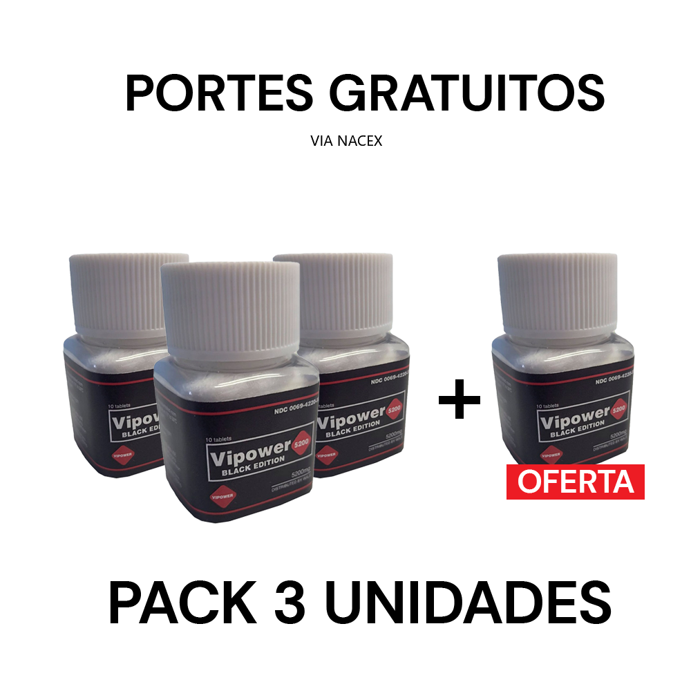 PACK VIPOWER BLACK 3 unid