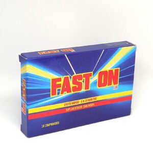 FAST ON 100 10UN - NOVO! SUBLINGUAL, AÇÃO RÁPIDA