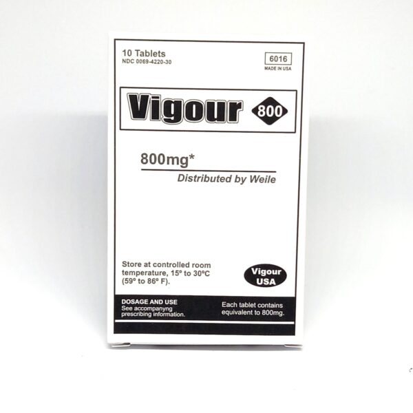 VIGOUR 800MG ULTRA BLACK 10 und - Image 3