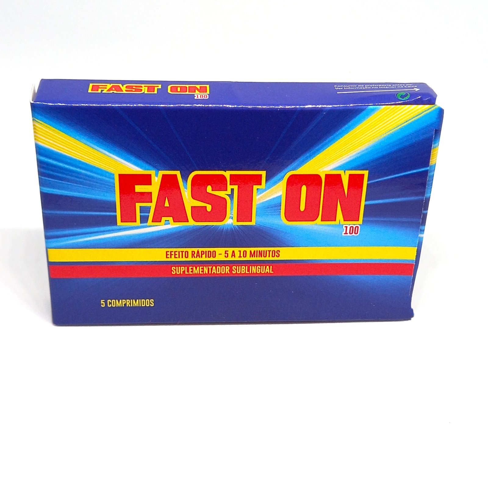 FAST ON 100 5UN - NOVO! SUBLINGUAL, AÇÃO RÁPIDA - Image 3