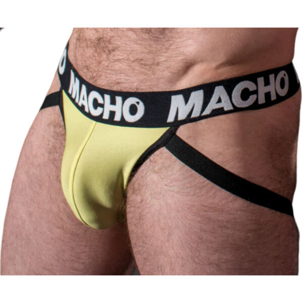 MACHO - MX25A JOCK LYCRA AMARELO S - Image 3