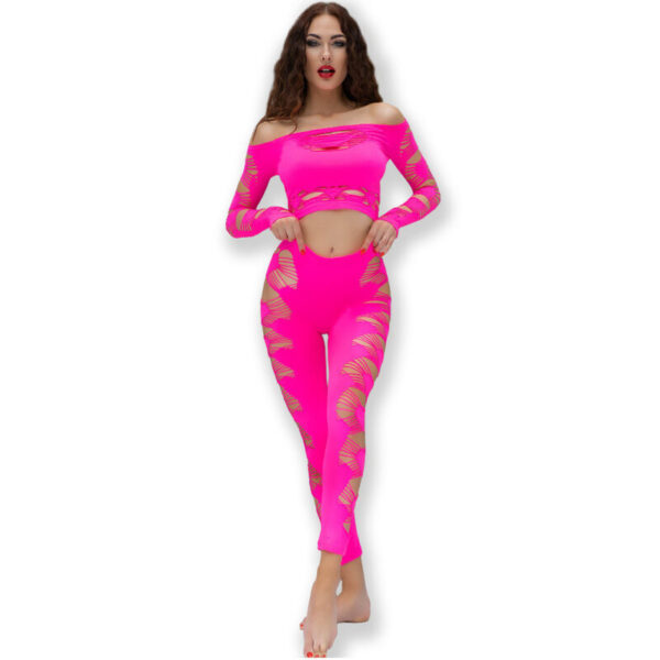 CHILIROSE - CR 4632 TOP E CALAS FÚCSIA S/L