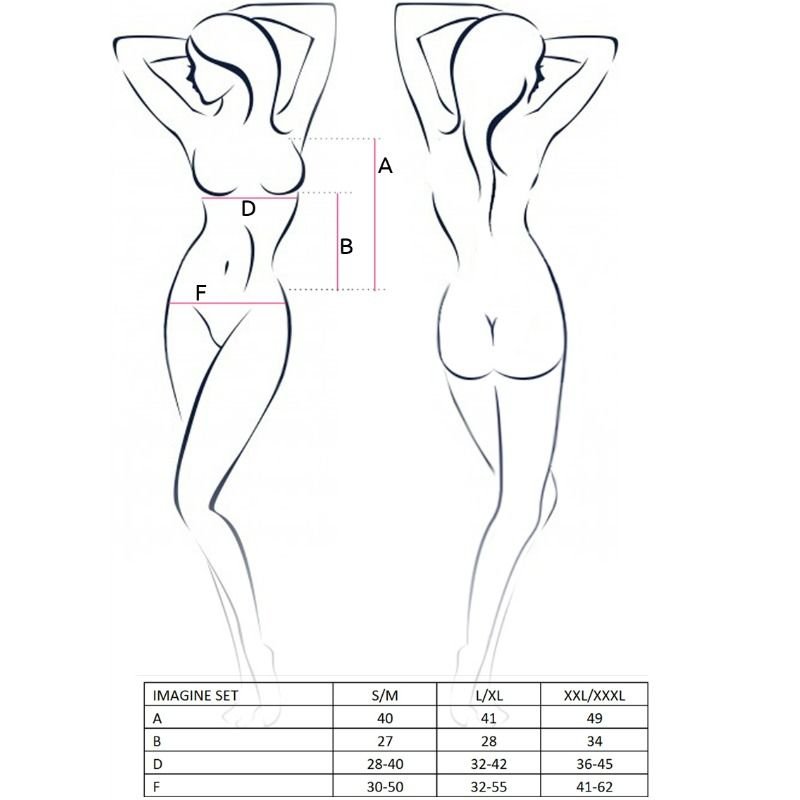 PASSION - CONJUNTO WOMAN IMAGINE TAMANHO S/M - Image 3