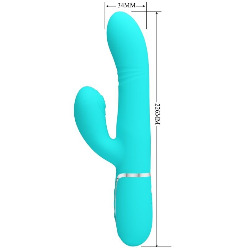 PRETTY LOVE - VIBRADOR MULTIFUNÇÃO G-SPOT AQUA VERDE - Image 2