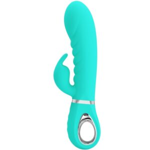 img_169853_fe00360899ec4801285693fcf3a89255_1 PRETTY LOVE - VIBRADOR PRESCOTT MULTIFUNÕES G-SPOT AQUA VERDE