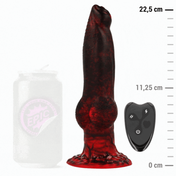 EPIC - PROMETHEUS DILDO TITAN EM CHAMAS CONTROLE REMOTO RECARREGÁVEL - Image 2
