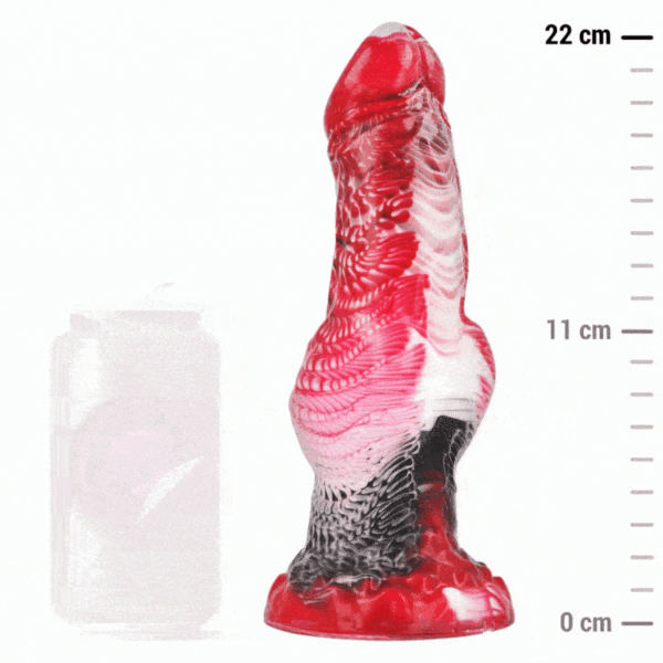 EPIC - HELIOS DILDO COM TESTÍCULOS CALOR E ÊXTASE