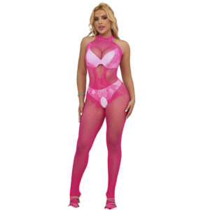 img_185246_5943f041d978d7dea868272e4c6dac27_1 SUBBLIME - 952389 BODYSTOCKING SEM FUNDO DE REDE E RENDA COM GOLA ALTA ROSA TAMANHO ÚNICO