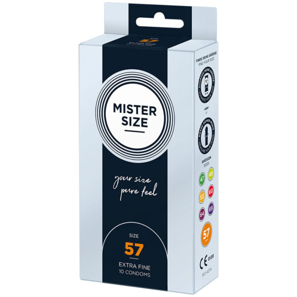 MISTER SIZE - PRESERVATIVO TAMANHO L 57 MM (10 UNIDADES) - Image 2