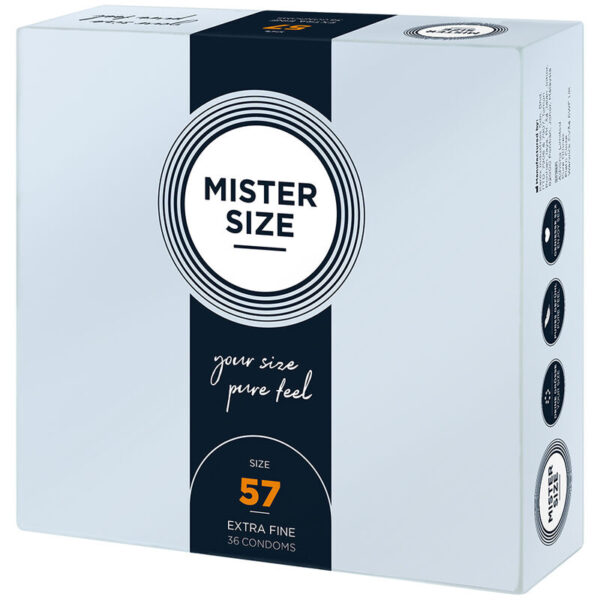 MISTER SIZE - PRESERVATIVO TAMANHO L 57 MM (36 UNIDADES) - Image 2