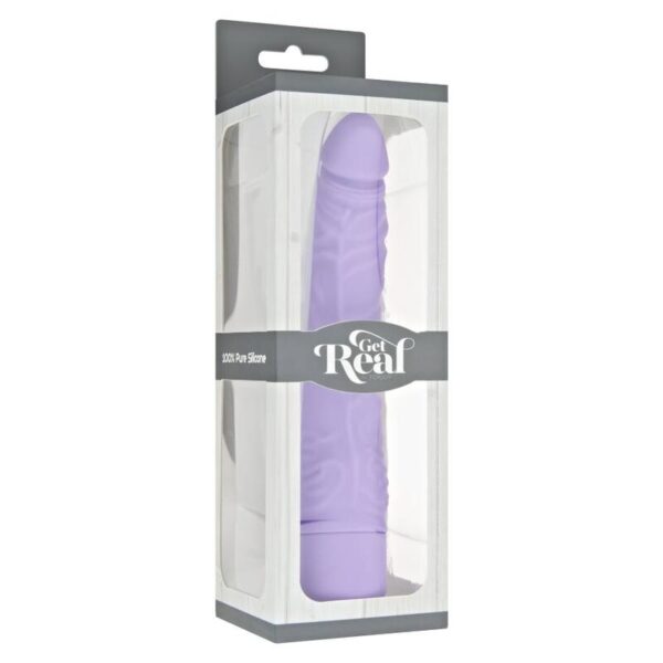 GET REAL - VIBRADOR SLIM CLSSICO ROXO - Image 3