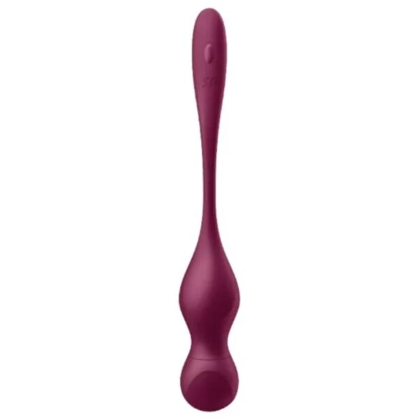 SATISFYER - LOVE BIRDS VARY BOLAS VIBRATÓRIAS APLICATIVO GRATUITO VINHO TINTO - Image 2