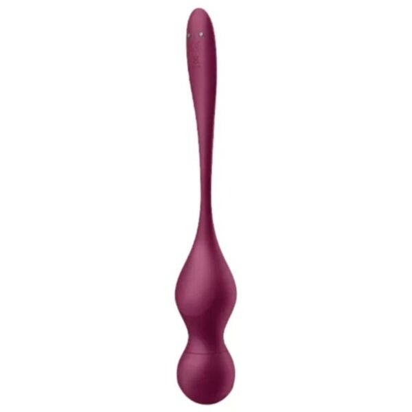 SATISFYER - LOVE BIRDS VARY BOLAS VIBRATÓRIAS APLICATIVO GRATUITO VINHO TINTO - Image 3