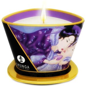 img_27814_733919d5ca3baecaf62212604bafdc8c_1 SHUNGA - MINI CARESS BY CANDELIGHT VELA DE MASSAGEM DE FRUTAS EXÓTICAS 170 ML