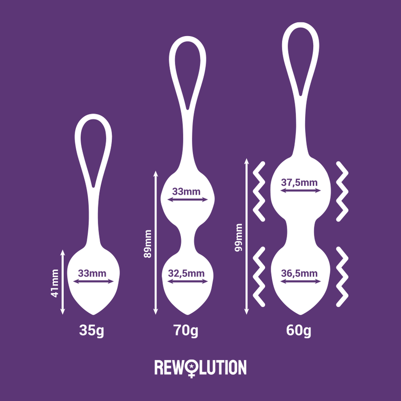 REWOLUTION - REWOBEADS BOLAS VIBRATÓRIAS CONTROLE REMOTO COM TECNOLOGIA WATCHME - Image 4