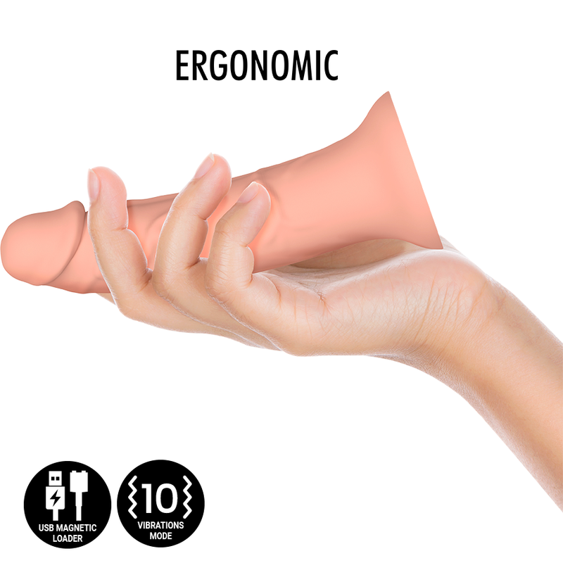 MYTHOLOGY - ASHER ORIGINAL DILDO S - VIBRADOR COMPATÍVEL COM A TECNOLOGIA WATCHME WIRELESS - Image 5