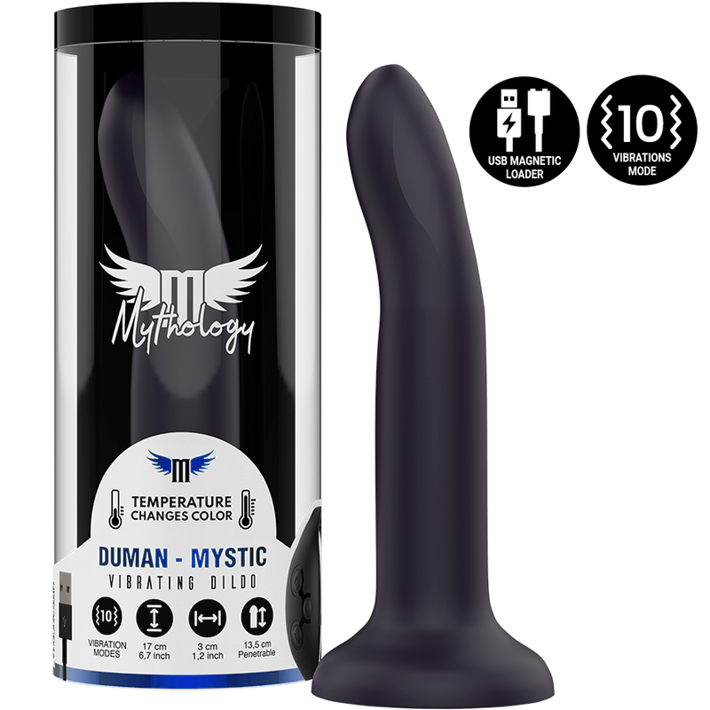 MYTHOLOGY - DUMAN MYSTIC DILDO M - VIBRADOR COMPATÍVEL COM A TECNOLOGIA WATCHME WIRELESS - Image 4