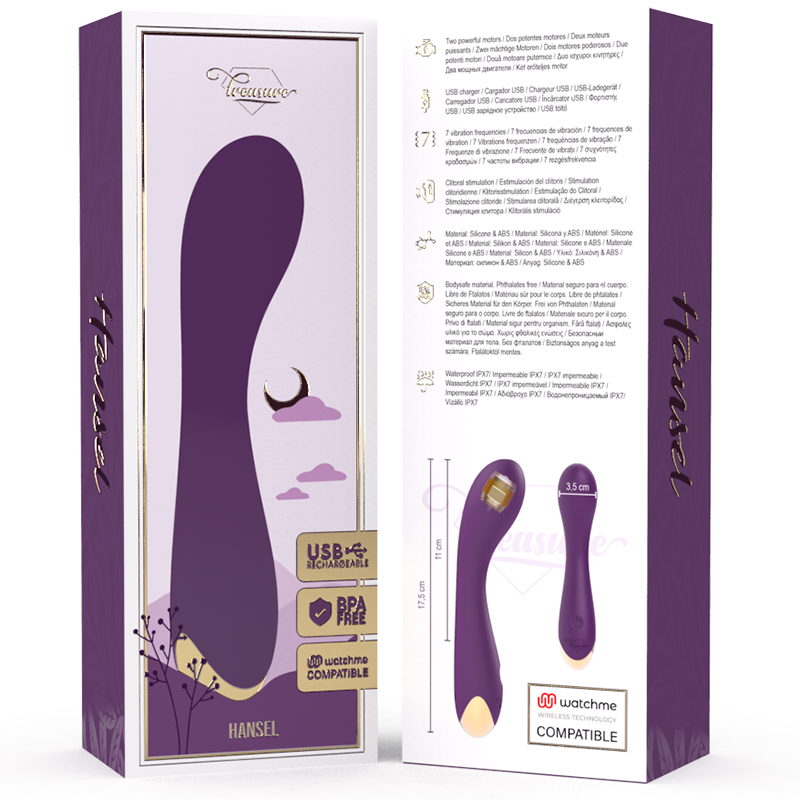 TREASURE - HANSEL G-SPOT VIBRATOR WATCHME WIRELESS TECHNOLOGY COMPATÍVEL - Image 4