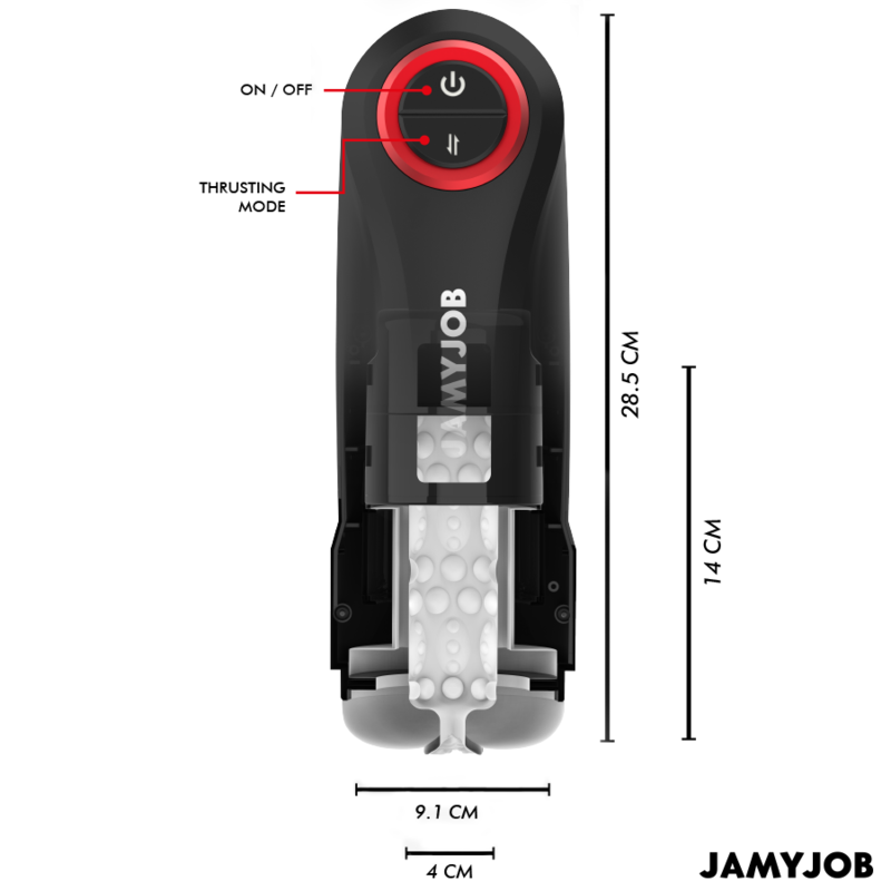 JAMYJOB - MASTURBADOR AUTOMÁTICO DE VAGINA POR GRAVIDADE 5 MODOS DE SUCÇÃO - Image 4