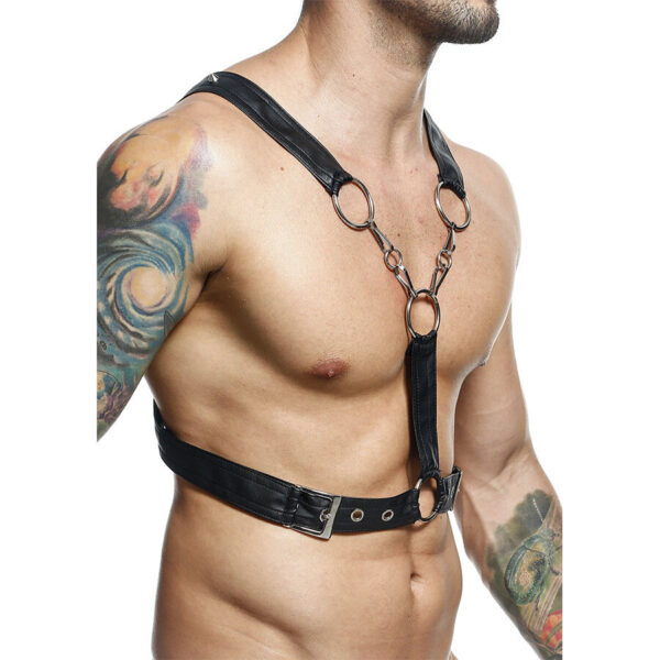 MOB - DNGEON CROSSED BLACK CHAIN HARNESS TAMANHO ÚNICO - Image 2