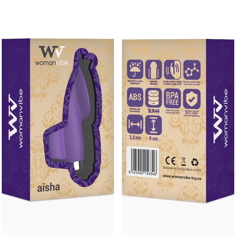 WOMANVIBE - DEDO ESTIMULADOR DE SILICONE AISHA - Image 4