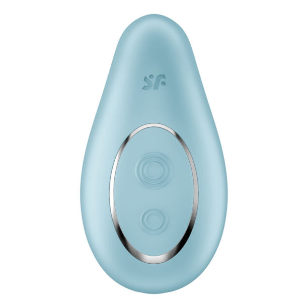 SATISFYER - VIBRADOR LAY-ON DIPPING DELIGHT AZUL - Image 2