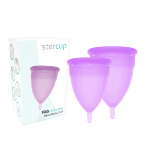 img_143903_ecb33b9e223531f8ccd3878de7bdf3be_1 STERCUP - PACOTE DE COPO MENSTRUAL DE SILICONE FDA TAMANHO S + L LILAC