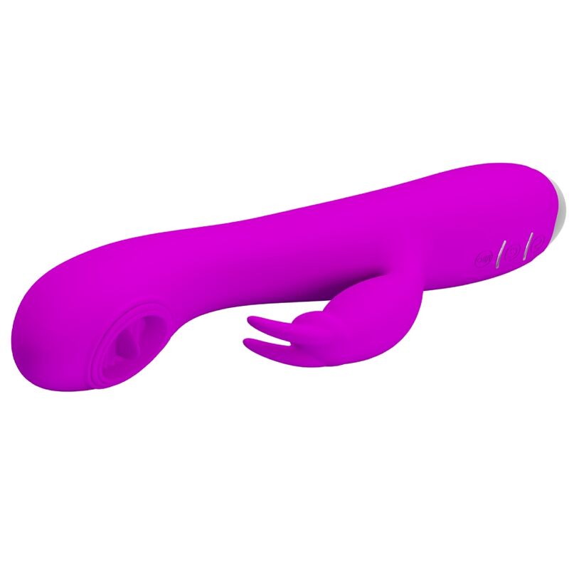 PRETTY LOVE - RACHEL VIBRADOR RECARREGÁVEL COM ONDAS ESTIMULANTES ROXO - Image 2