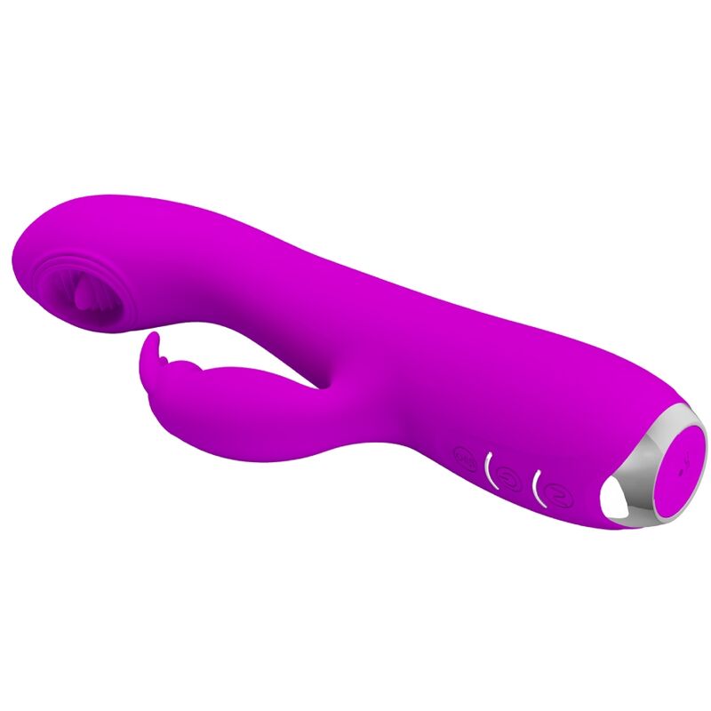 PRETTY LOVE - RACHEL VIBRADOR RECARREGÁVEL COM ONDAS ESTIMULANTES ROXO - Image 3