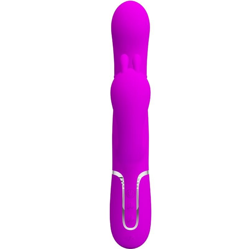 PRETTY LOVE - CAMMY VIBRADOR TRIPLO MULTIFUNCIONAL 4 EM 1 ROSA - Image 2