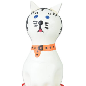 CONDOMERIE - PRESERVATIVOS NOVIDADES PINTADOS À MÃO GATO BRANCO