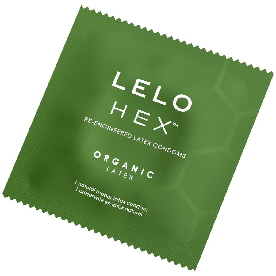 LELO - CAIXA DE PRESERVATIVOS ORGÂNICOS HEX 36 UNIDADES - Image 3