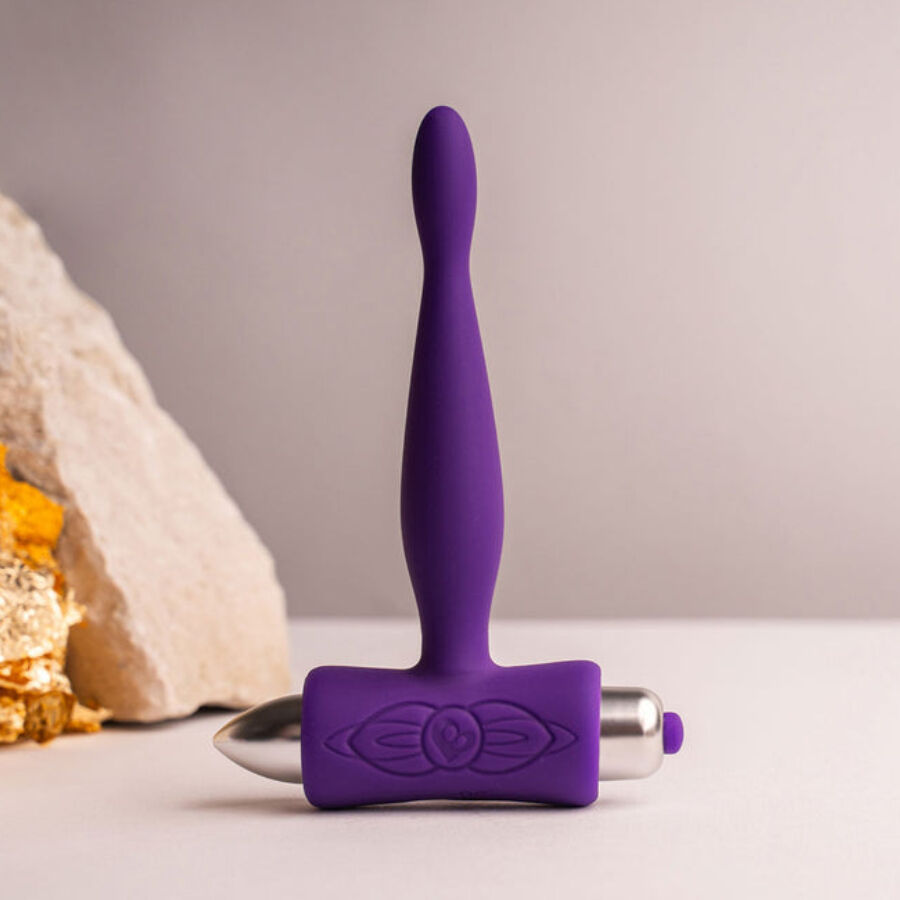 ROCKS-OFF - PETITE SENSATIONS TEAZER PLUG ANAL VIBRADOR ROXO - Image 2
