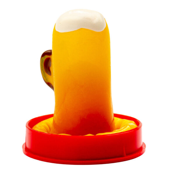 CONDOMERIE - PRESERVATIVOS NOVIDADES PINTADOS À MÃO COPO DE CERVEJA - Image 2