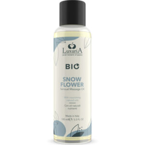 img_157177_195891f7d6bef738bcf377613305c0c0_1 INTIMATELINE LUXURIA - ÓLEO DE MASSAGEM BIO SNOW FLOR 100 ML
