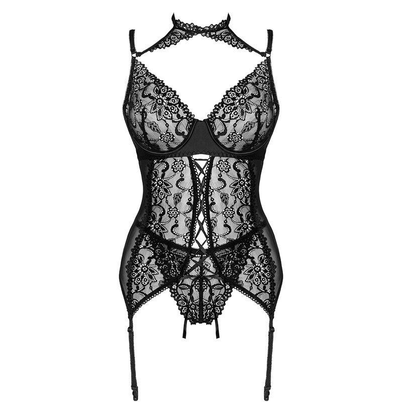 LIVCO CORSETTI FASHION - COLEO GIELLANDRA FOR THE SENSES CORSET + CALCINHA PRETA - Image 12