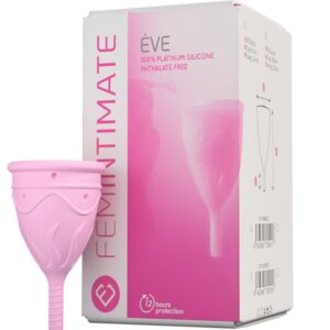 img_158739_ef862b323c63b5aed871aa130dbdae80_1 FEMINTIMATE - COPO MENSTRUAL DE SILICONE EVE - TAMANHO L