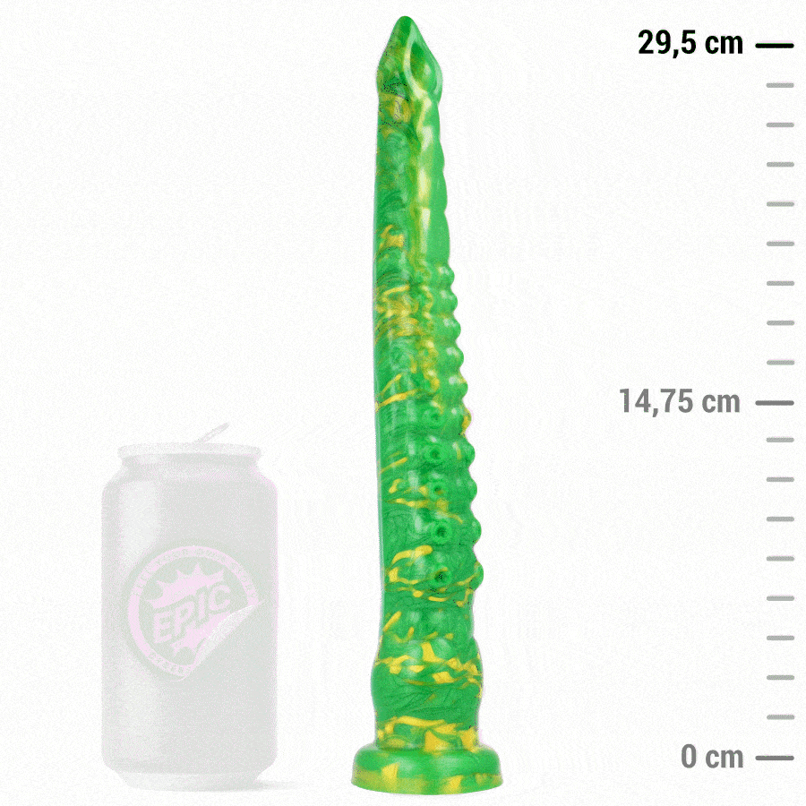 EPIC - DILDO HYLOS VERDE FLASH