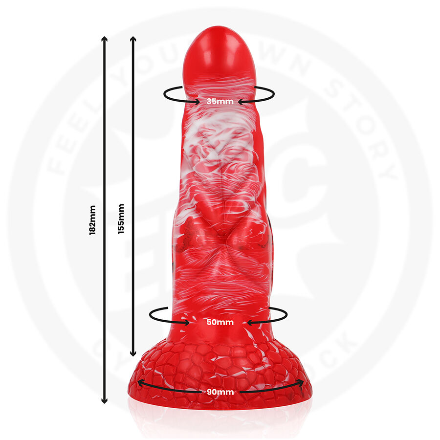ÉPICO - DILDO AGNIS CRIMSON FIRE - Image 3