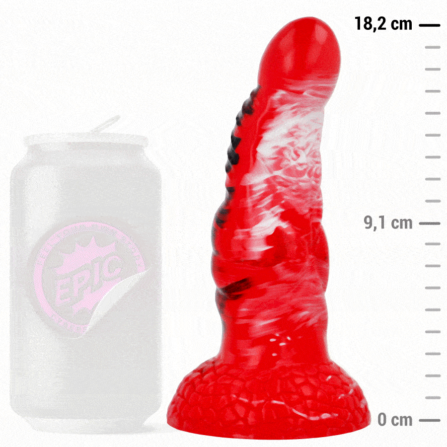 ÉPICO - DILDO AGNIS CRIMSON FIRE