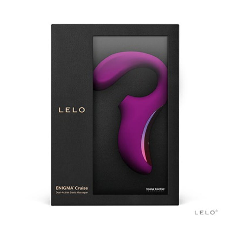 LELO - ENIGMA CRUISE ESTIMULAO DUPLA SONIC MASSAGER DEEP ROSE - Image 3