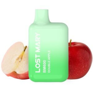 LOST MARY - BM600 NICOTINE VAPER 2% DESCARTÁVEL DUPLO APPLE