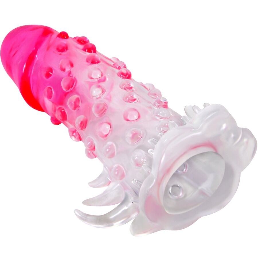 PRETTY LOVE - BAINHA DE AMPLIAÇÃO REALISTA WILFORD COM PÊNIS EM RELEVO ROSA - Image 2